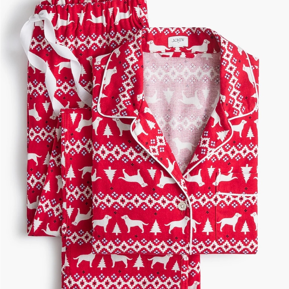NWT! J Crew flannel pajama set!